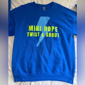 T&S Mini Hope Royal Blue Sweatshirt